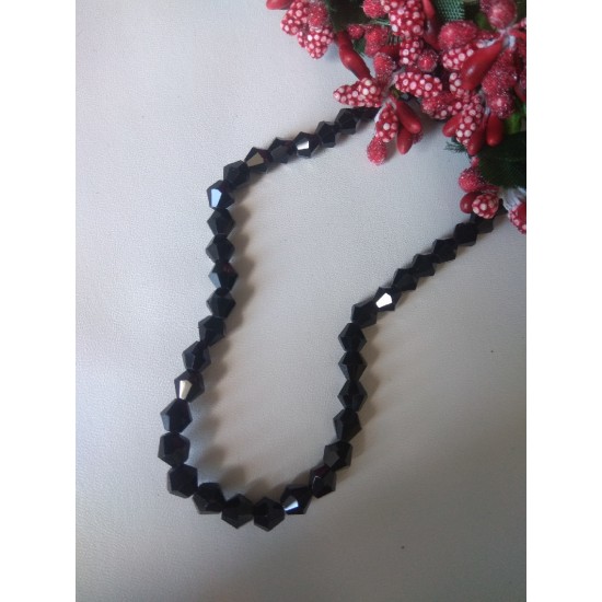 Бусины стеклянные Биконе 6 мм №23В, цена за 25 шт